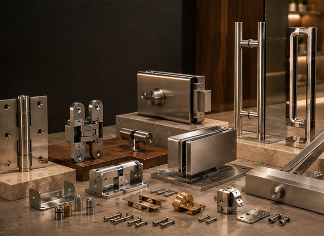 Premium architectural hardware and accessories by Star Glass House
