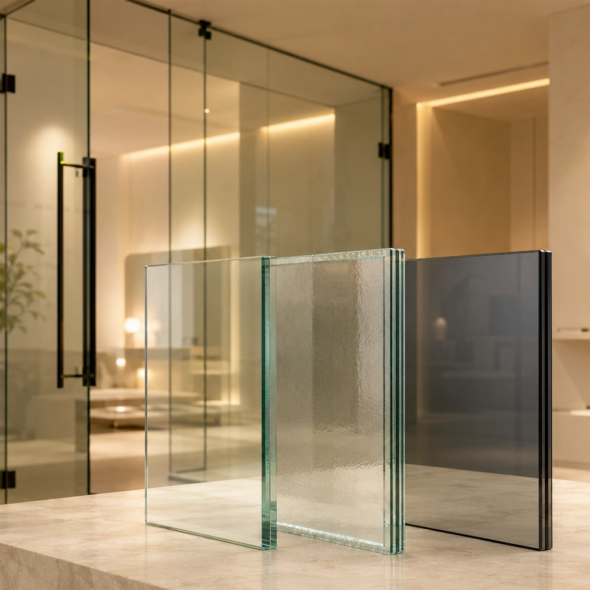 Tinted Window Glass